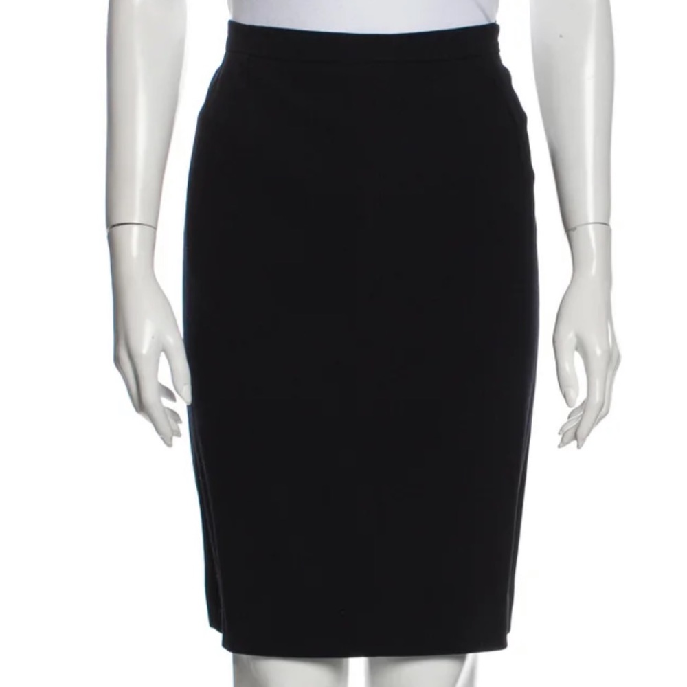 Chanel wool skirt